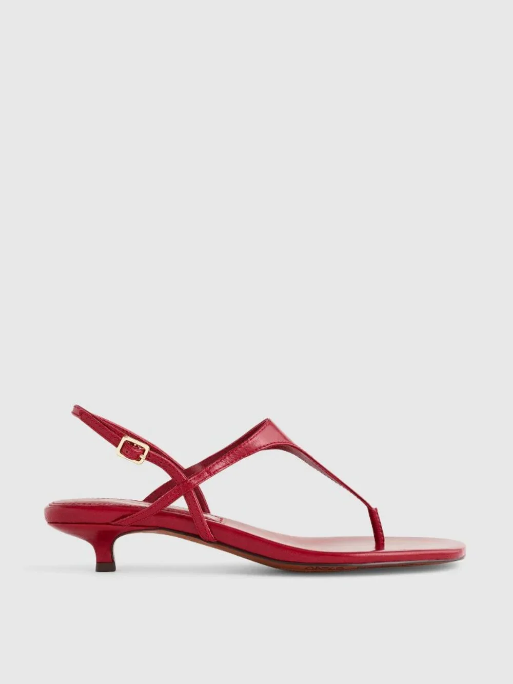 Madewell The Chiara Kitten Heel Slingback Sandal